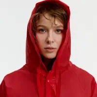 Дождевик RainDrop, красный, размер M/L