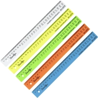 Линейка закройщика 30 см., ассорти, ЛЗ-30