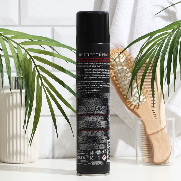 Лак для волос  Лак для волос "Прелесть Professional", эффект памяти, 300 мл