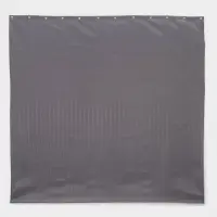 Штора для ванной &laquo;Гри Сандре&raquo;, с люверсами, 180&times;180 см, полиэстер, коричневая