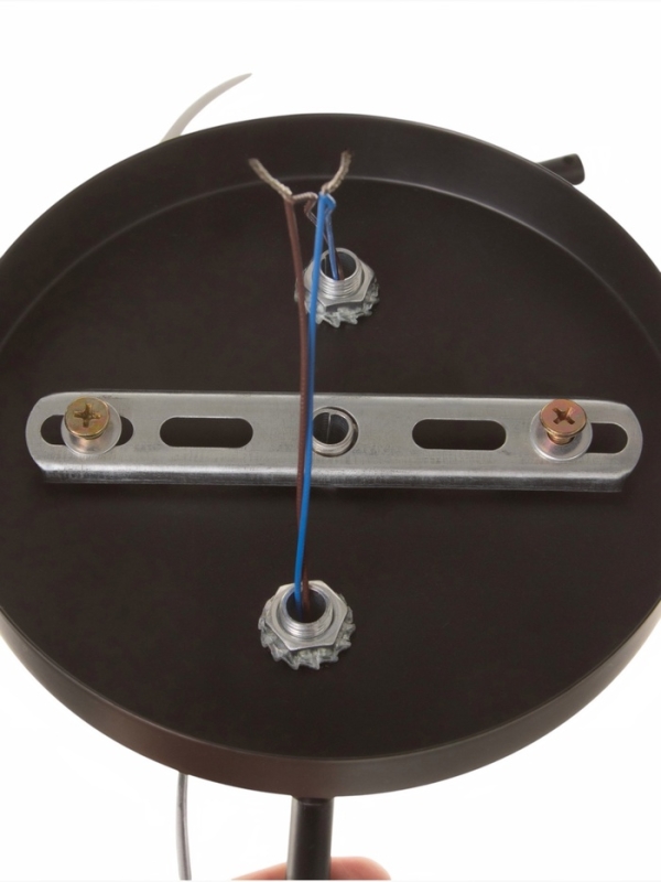 Люстра Люстра "Лайма" 2хЕ27 40Вт черно-хромовый 50х15х24 см