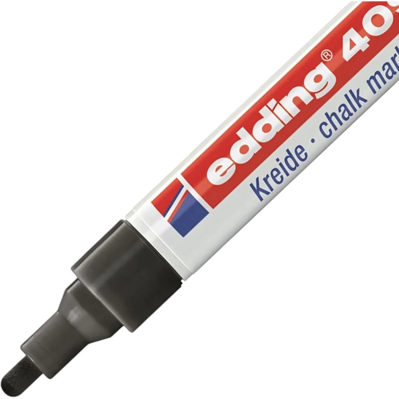 Маркер меловой Edding E-4095 chalk marker чёрный_001