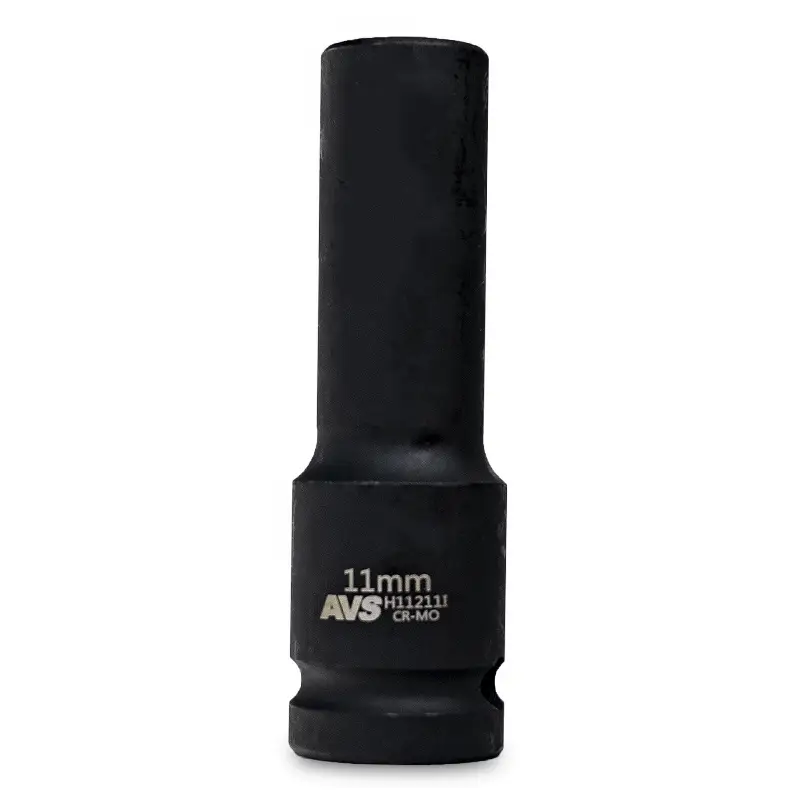 Головка торцевая ударная глубокая 6-гранная 1/2''DR (11 мм) AVS H11211I