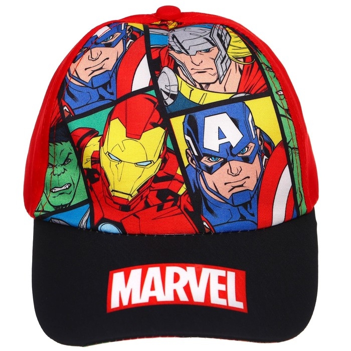 Кепка детская для мальчика, размер 52-56, Мстители Кепка детская для мальчика, размер 52-56, Мстители