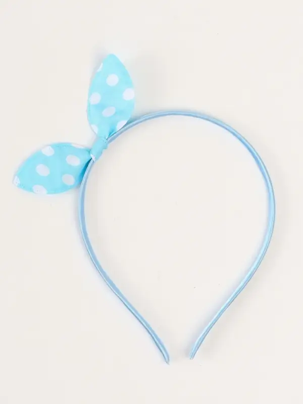 Ободок для волос «Бантик» голубой, Холодное сердце