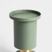 Подсвечник на 1 свечу текстурный &laquo;Болотный&raquo;, 10.5&times;10.5&times;19 см