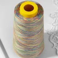 Нитки мультиколор 40/2, 2700 м, разноцветные