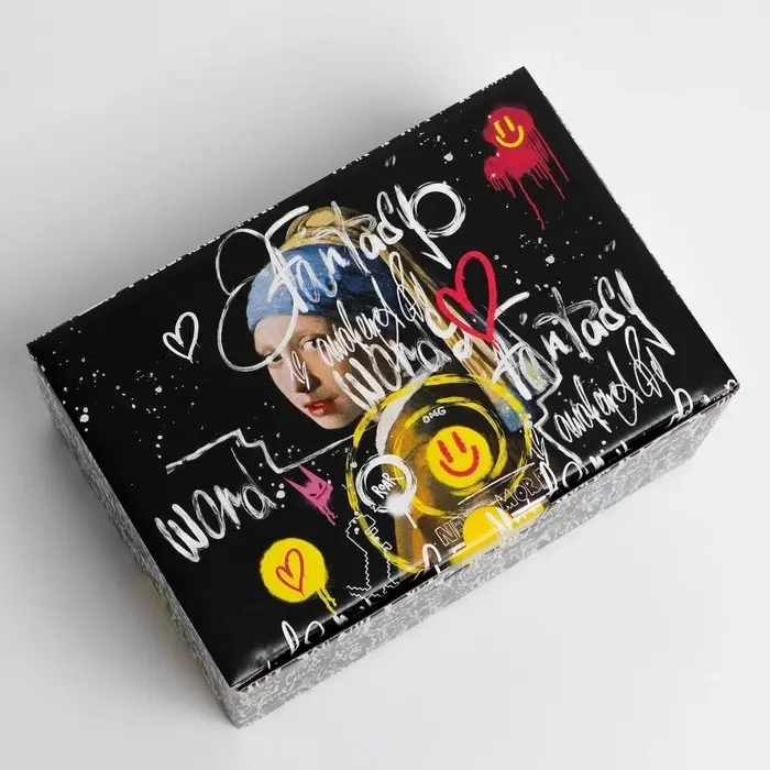 Коробка‒пенал, упаковка подарочная, &laquo;Искусство&raquo;, 22 х 15 х 10 см