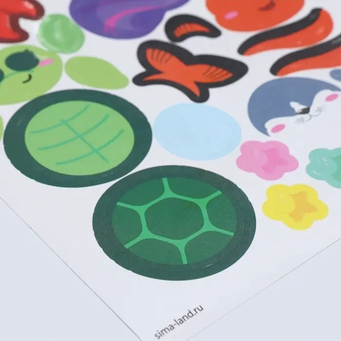 Набор для украшения яиц &laquo;Морской мир&raquo; на пасху, 25&times;15 см