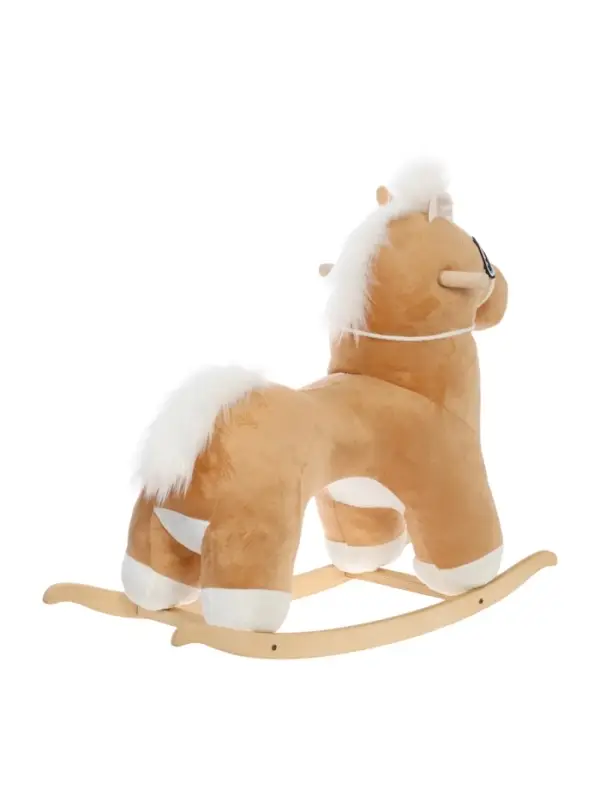 Качалка &laquo;Лошадка: Звёздочка&raquo;, не музыкальная, цвет бежевый