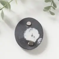 Магнит "У чума" (барельеф), 6,5см