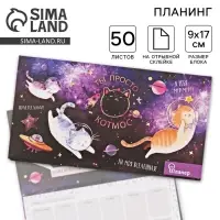 Планер с отрывными листами &laquo;Ты просто КОТмос&raquo;