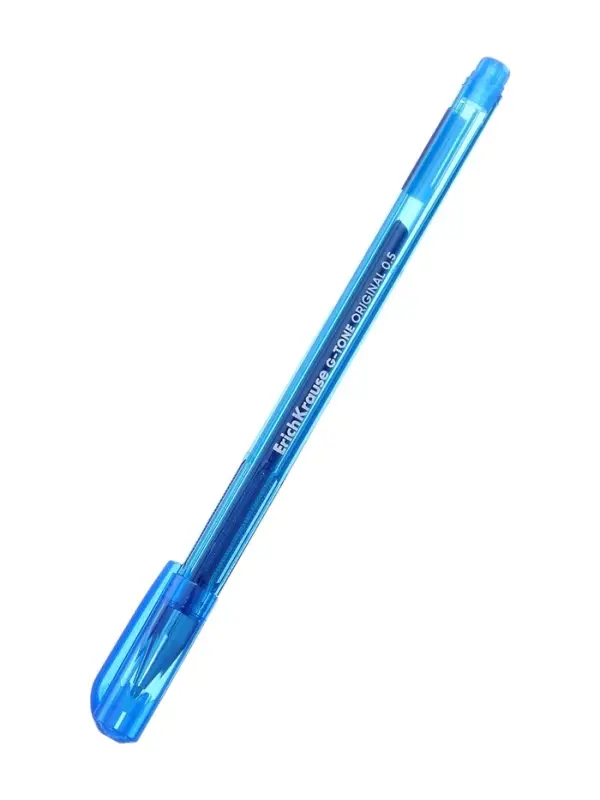Ручка гелевая ErichKrause G-Tone Stick Original, узел 0.5 мм, синяя