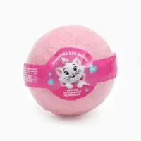 Детская бомбочка для ванны, 120 г, аромат клубничное мороженое