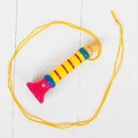 Музыкальная игрушка &laquo;Дудочка на веревочке&raquo;, высокая, МИКС