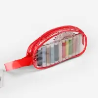 Швейный набор, 65 предметов, в сумочке ПВХ, МИКС