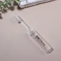 Зубная щётка, складная, 16(±1) см, прозрачная