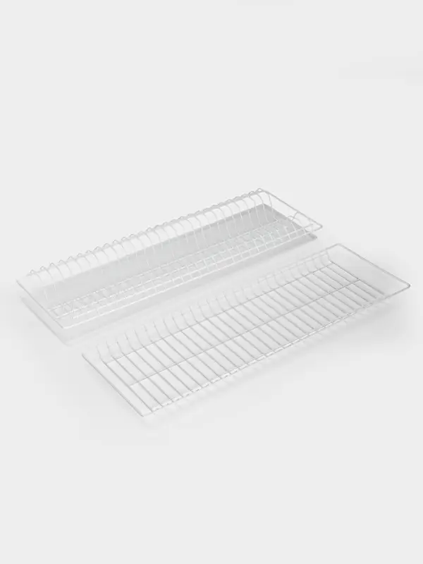 Сушилка для посуды с поддоном для шкафа 80 см, 76.5&times;25.6 см, белая