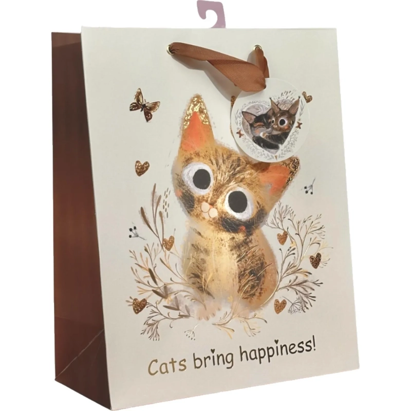 Пакет для подарков PREMIUM LOVE ME, L, 26x32.4x13 см, 2-852/08