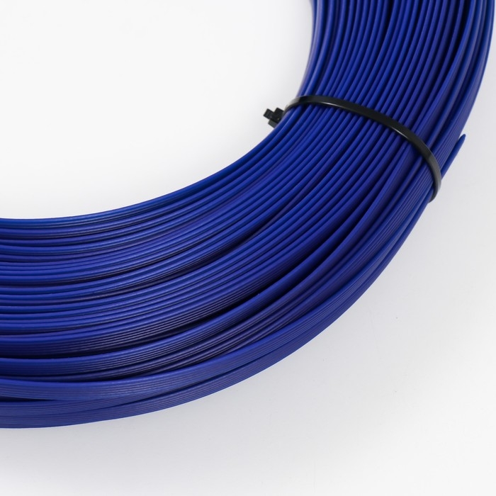 Ротанг искусственный 8 мм 100 м волна (синий) Ротанг искусственный 8 мм 100 м волна (синий)