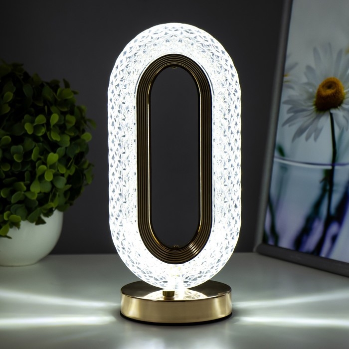 Настольная лампа  Настольная лампа "Ренди" LED 4,5Вт USB 12х10х26 см