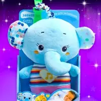 Музыкальная игрушка для сна ZABIAKA &laquo;Засыпашка: Слоник&raquo;, звуковые и световые эффекты, с подвесом