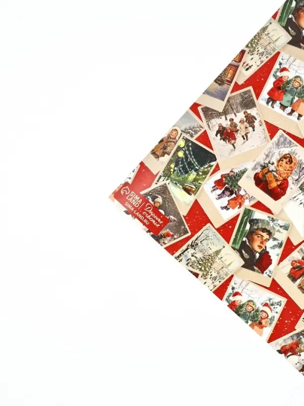 Набор упаковочной бумаги &laquo;Новогодняя&raquo;, 4 листа, 70&times;100 см