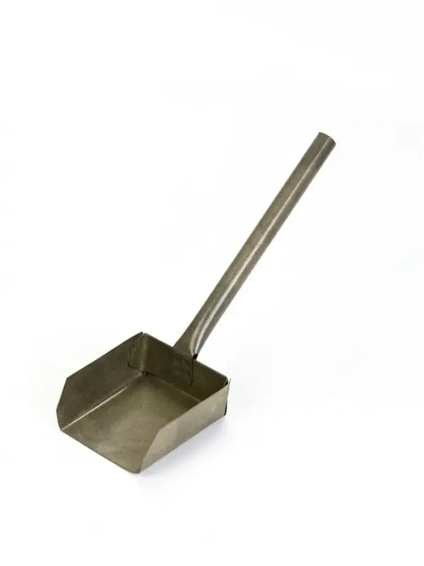 Совок хозяйственный 10&times;10&times;3.5 см, металл, черенок 21 см, МИКС