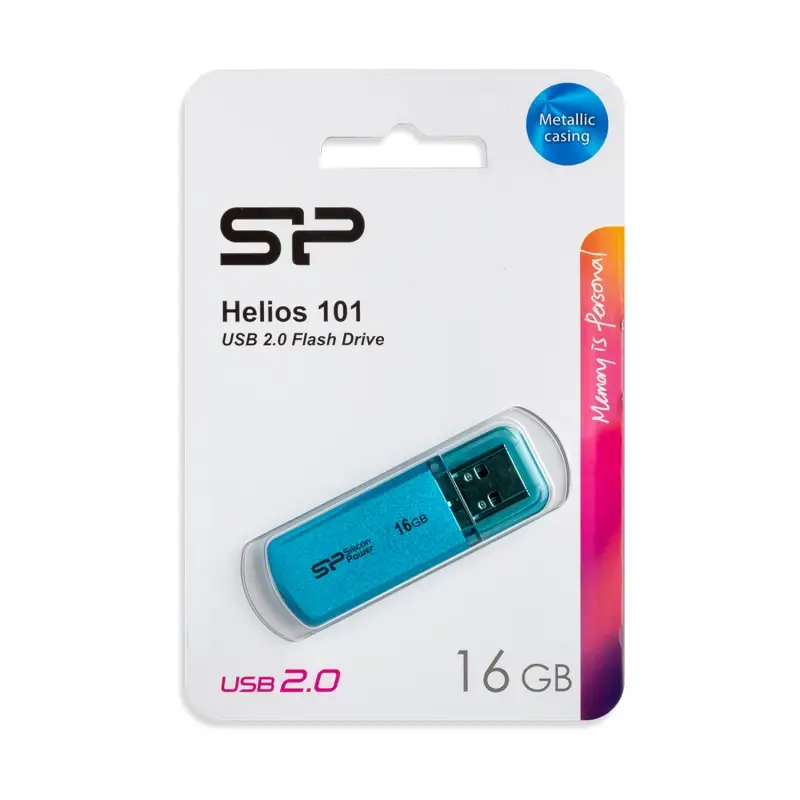 USB накопитель 16 GB Silicon Power Helios 101 Blue USB накопитель 16 GB Silicon Power Helios 101 Blue