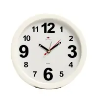 Будильник-часы настольные &laquo;Классика&raquo;, дискретный ход, d=15 см, 16.5&times;16.5 см, от батарейки АА