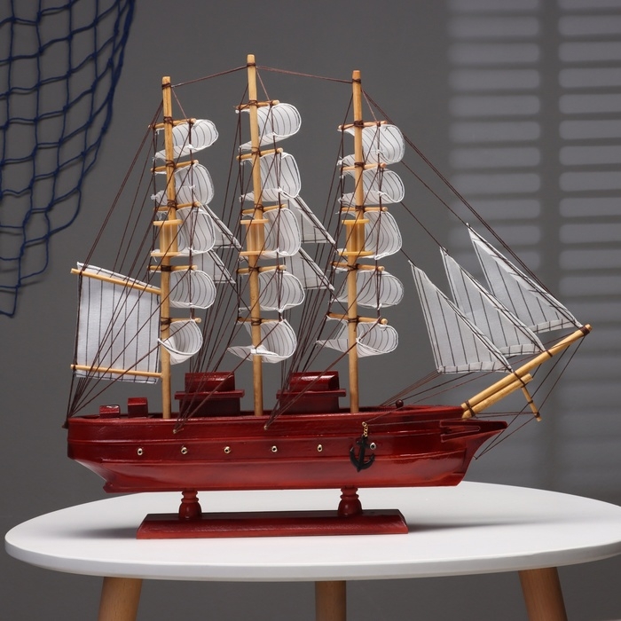 Корабль сувенирный 48*45*7см