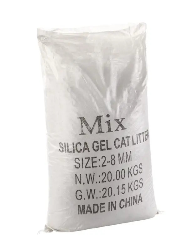 Наполнитель силикагелевый, кристаллы, цветной микс 20 кг (1 л/0.4 кг)