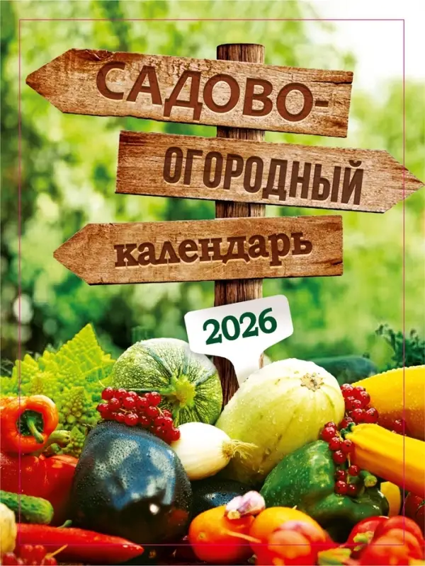 Календарь 2026 отрывной на магните «Садово-огородный», 9.5×13 см Календарь 2026 отрывной на магните «Садово-огородный», 9.5×13 см