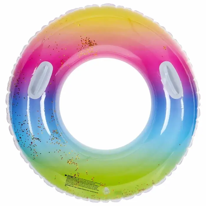 Круг для плавания &laquo;Летний движ&raquo;, d=90 см, с ручками