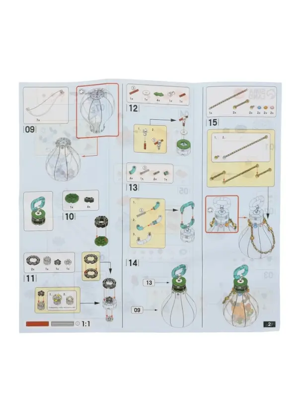 UNICON Конструктор UNICON Конструктор "Новый год", светящиеся детали, олень