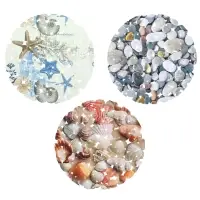 Коврик в раковину противоскользящий тм VETTA Яркий, d28см, ПВХ