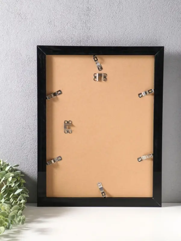 Фоторамка пластик 30х40 см "Моррис" тёмно-коричневый 46х36х2 см