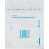 Пакет почтовый из 3-х сл.п/э 119х165 стрип Фин