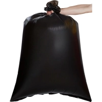 Мешки для мусора ПВД 240л 50мкм 50шт/рул черные 90х140см_Green Pack