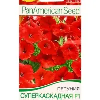Семена цветов Петуния суперкаскадная F1 красная (драже) PanAmerican, Ц/П,7 шт. Семена цветов Петуния суперкаскадная F1 красная (драже) PanAmerican, Ц/П,7 шт.