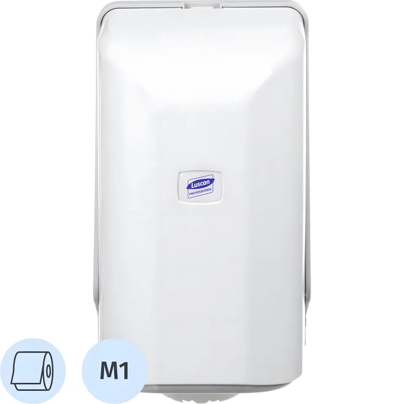 Диспенсер для полотенец рулон Luscan Professional ЦВ белый мини SG1
