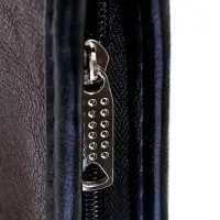 Папка деловая Calligrata &laquo;Люкс&raquo;, искусственная кожа, 360&times;260&times;30 мм, металлический прижим, коричневая