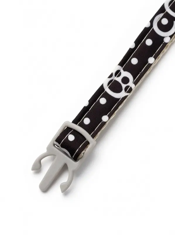 Набор ошейников для кошек &laquo;Лапки&raquo;, 19-32&times;1 см, 2 шт.