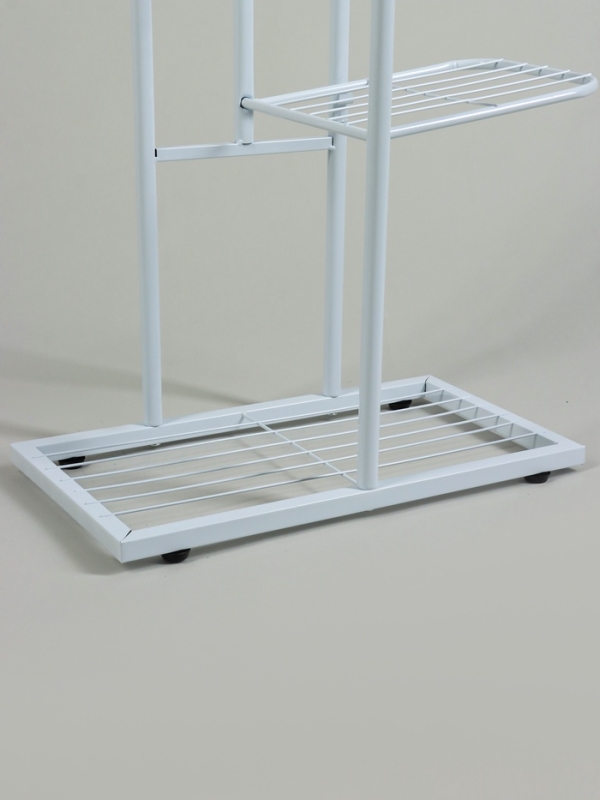 Подставка для цветов Greengo, 7 полок, 43 × 22 × 126 см, напольная, металл, белая Подставка для цветов Greengo, 7 полок, 43 × 22 × 126 см, напольная, металл, белая