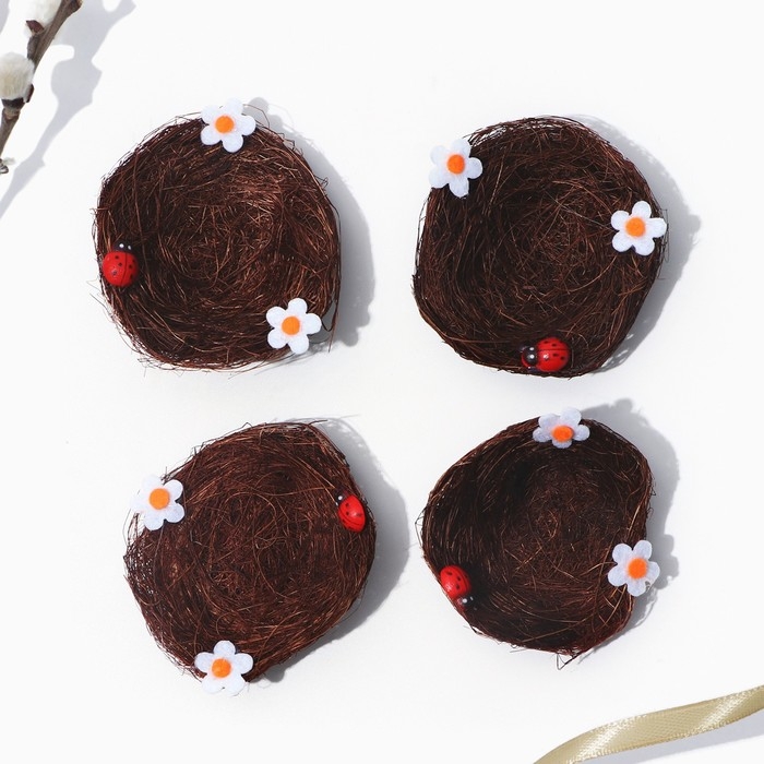 Набор для декорирования пасхальных яиц &laquo;Зайки&raquo; на пасху, 14.5 х 15 х 2 см.