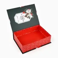 Коробка подарочная - книга &laquo;С Новым годом&raquo;, 27&times;19.5&times;8 см