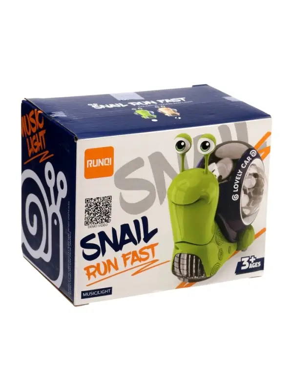 Музыкальная игрушка  Музыкальная игрушка "Улитка" свет, звук