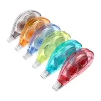 Набор 6 штук корректоров-лент 8м*5мм в пакете МИКС