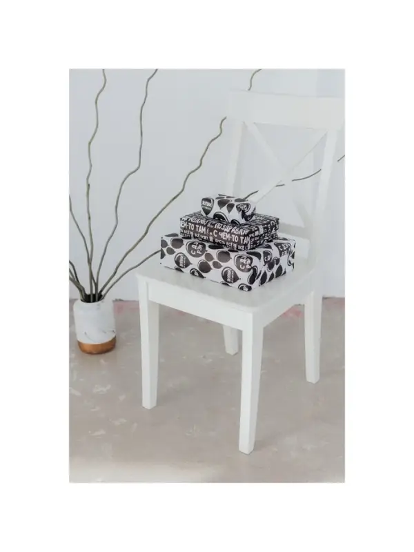 Бумага упаковочная крафтовая «Поздравляю», 50 х 70 см Бумага упаковочная крафтовая «Поздравляю», 50 х 70 см