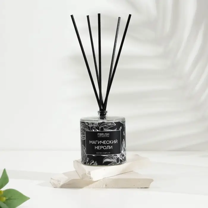 Диффузор ароматический BLACK AROMA HOME Диффузор ароматический BLACK AROMA HOME "Магический нероли", 100 мл